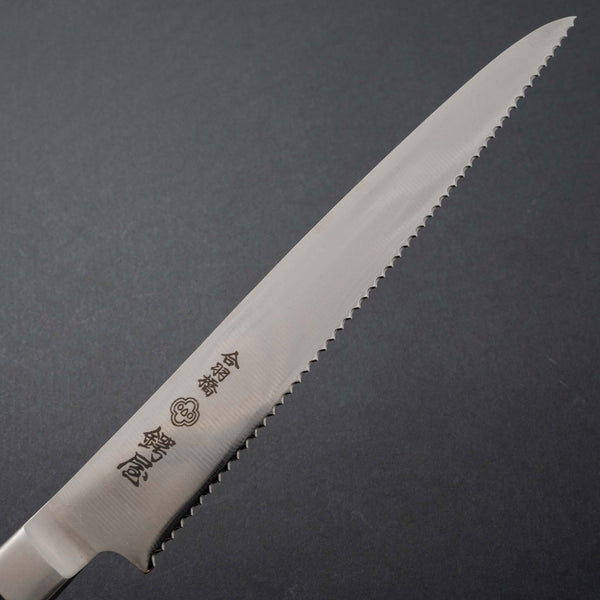 Tsubaya Bread Knife 210mm Pakka Handle - Tetogi