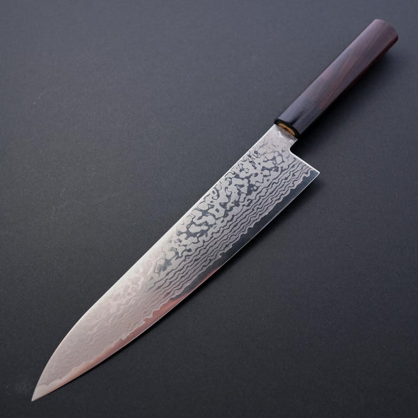 Yoshida Hamono ZA18 69-Layer Damascus 240mm Gyuto - Tetogi